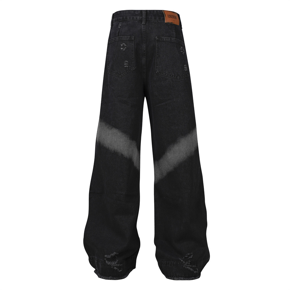 Title 12, Pantaloni bootcut larghi Niche da uomo e donna,...