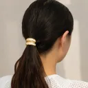 01 Hair Rope Gold 0563