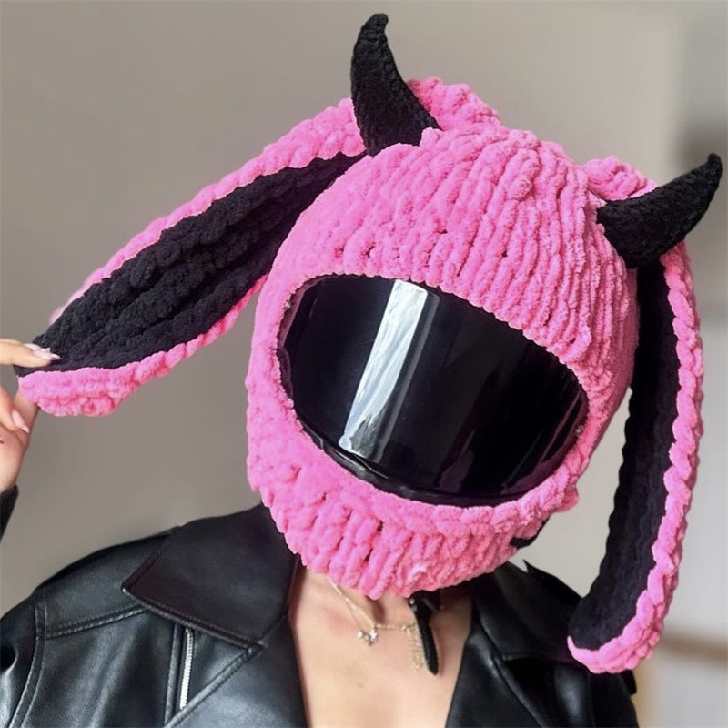 Cartoon Personalized Motorcycle Helmet Cover