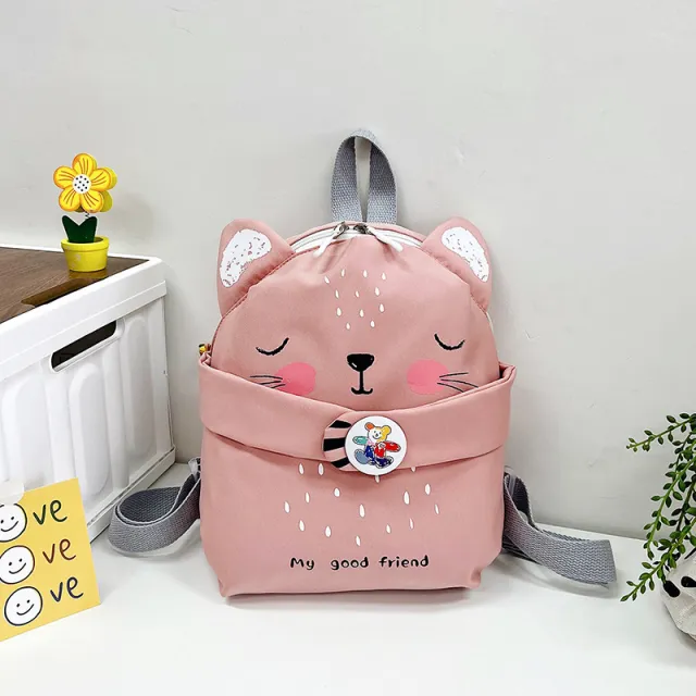 Cartoon Large Capacity Lightweight Girl's Backpack Ins Female Pink - Shop at LoveMi