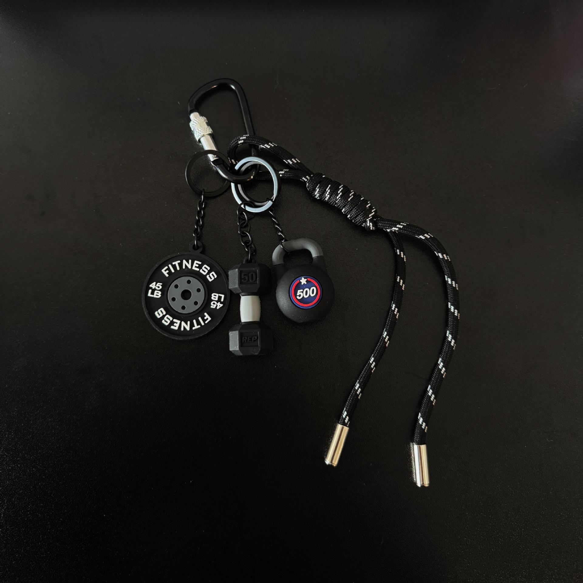 Sports Fitness Bag Decorative Keychain