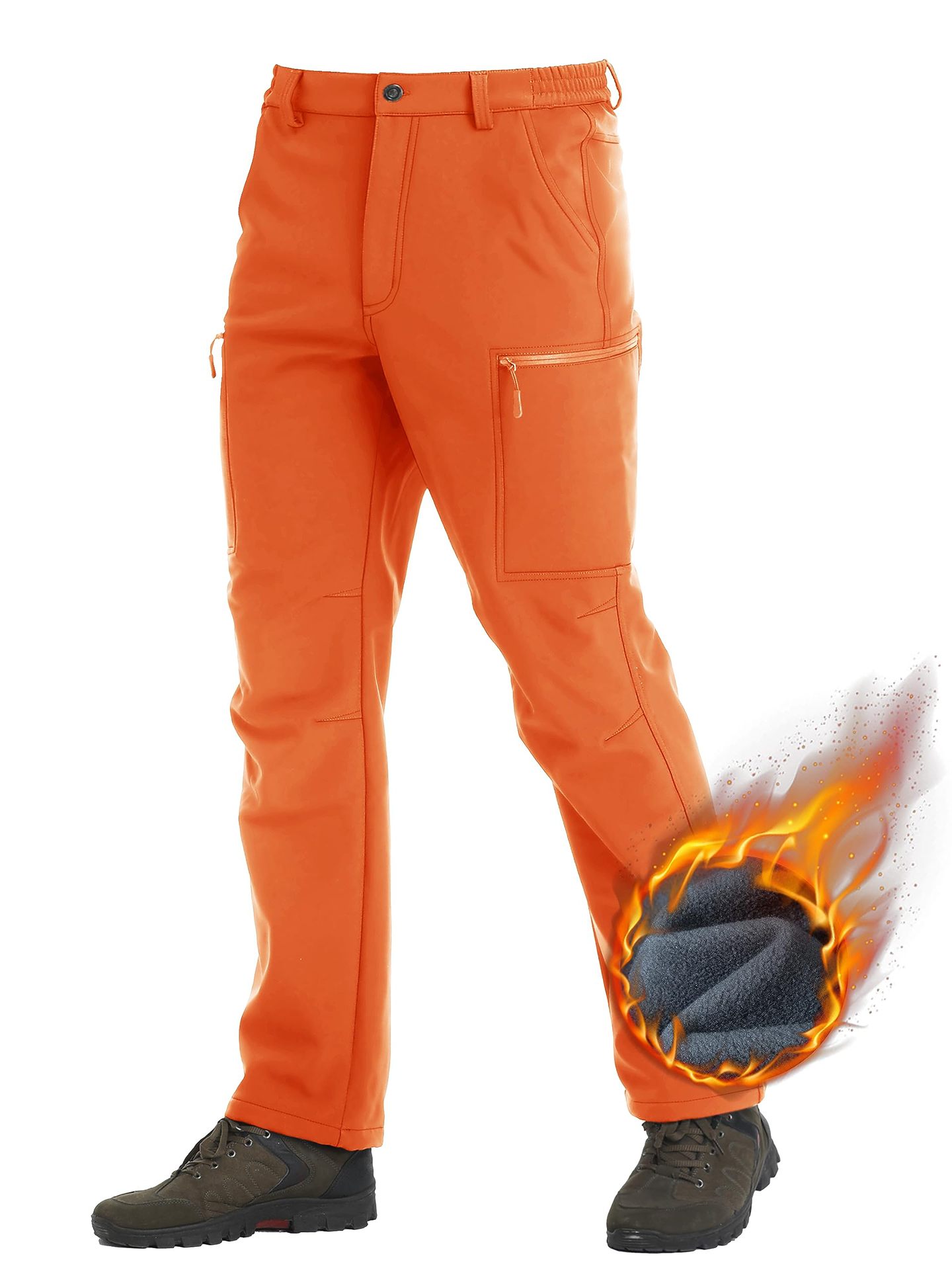 Straight-leg Outdoor Hiking Pants Designed For Larger Sizes