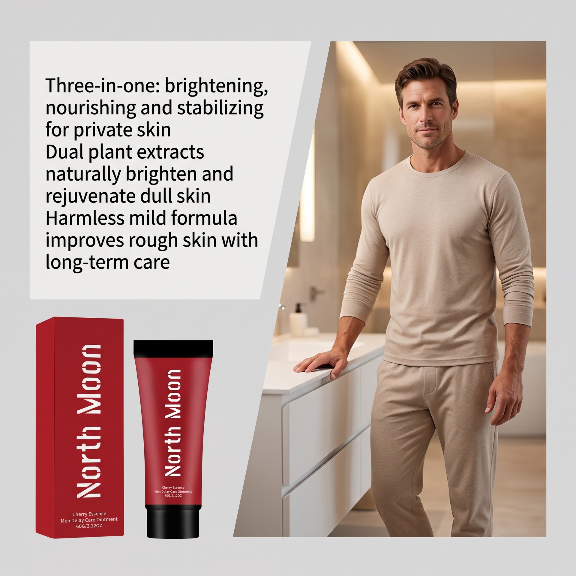 Baume soin hydratant — Crème 60 g ginseng et cerise 2