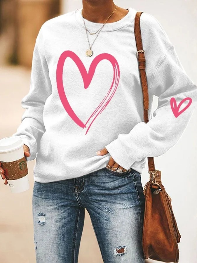 Loose Casual And Comfortable Round Neck Temperament Commute Style Sweater G67Z408 - Shop at LoveMi