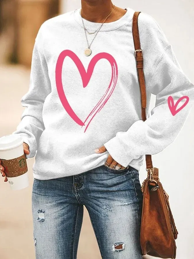 Loose Casual And Comfortable Round Neck Temperament Commute Style Sweater - G67Z408-S