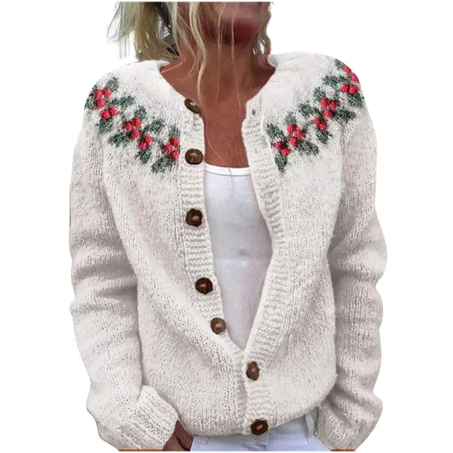 3D Digital Printing Cardigan Knitted Coat Imitation Sweaters Women's Clothing 5 Style 4Xl - Shop at LoveMi