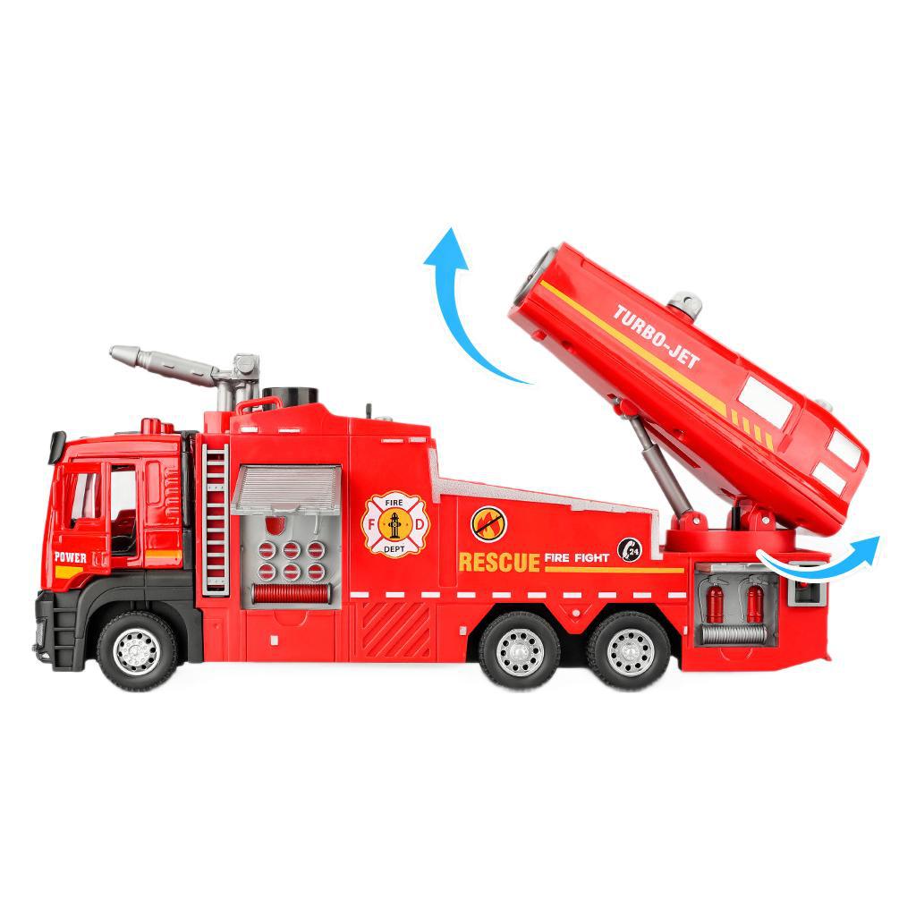 Toy For Kids Alloy Spray Truck, Watering Truck Car Model