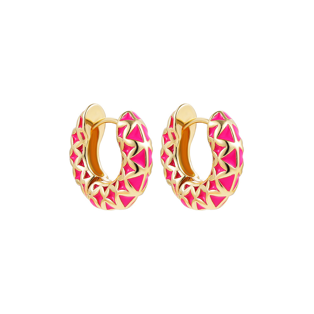 European And American Fashion Color Ear Clip