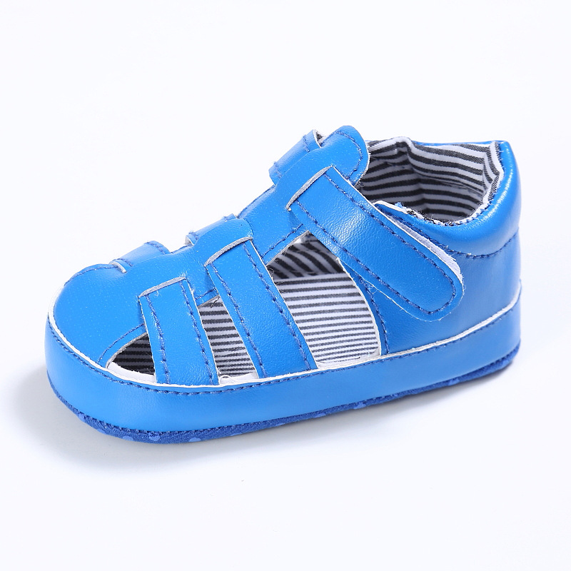 Baby Solid Color Soft-soled Hollow Toddler Sandals