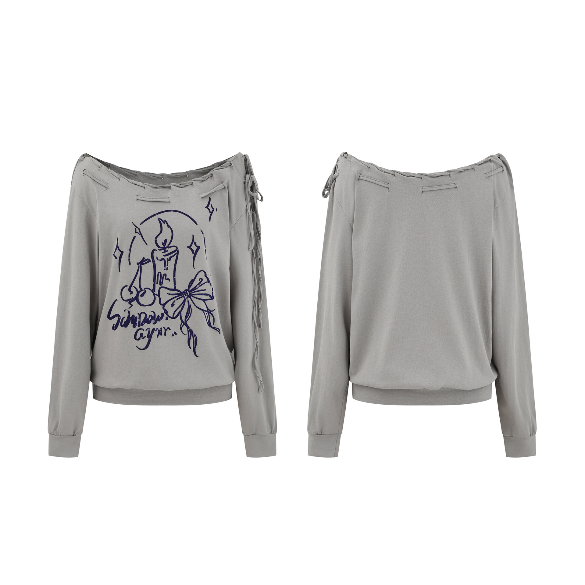 Fashion Personalized Shoulder T-shirt For Women