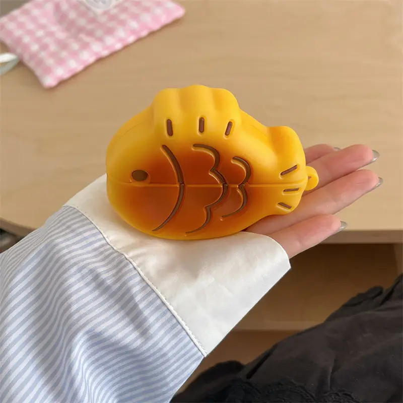 Fashion Personality Cute Taiyaki Earphone Case