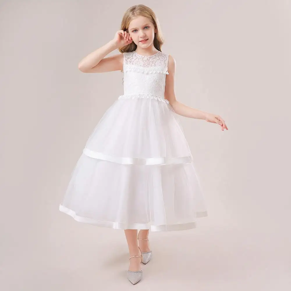 All Matching Solid Color Long Princess Dress