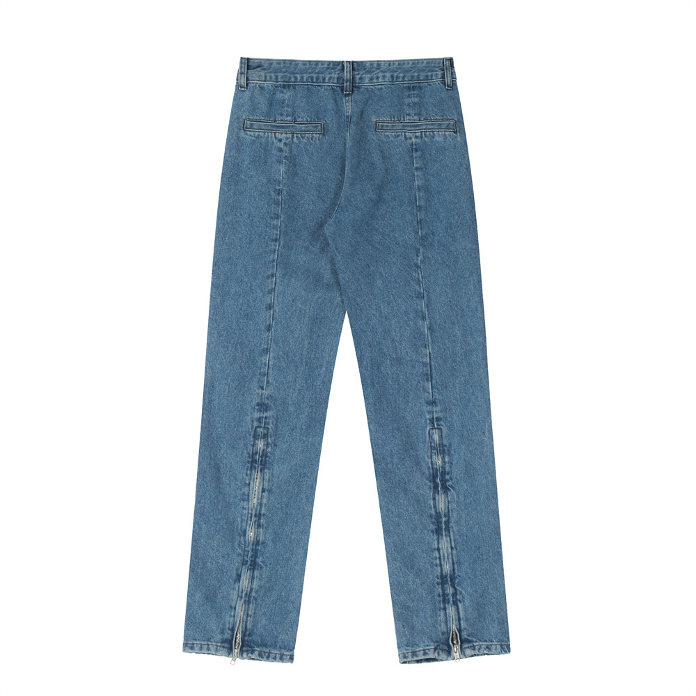 Title 11, Hip-hop pentagram jeans voor heren met zijrits,...