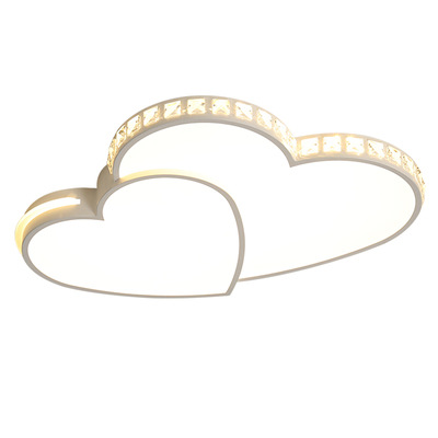 Children’s Room LED Ceiling Light Dining Room And Study Room Bedroom Heart-shaped Light