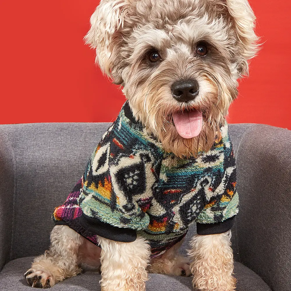 Thickened Sweater Ethnic Style Cat Clothes Dog