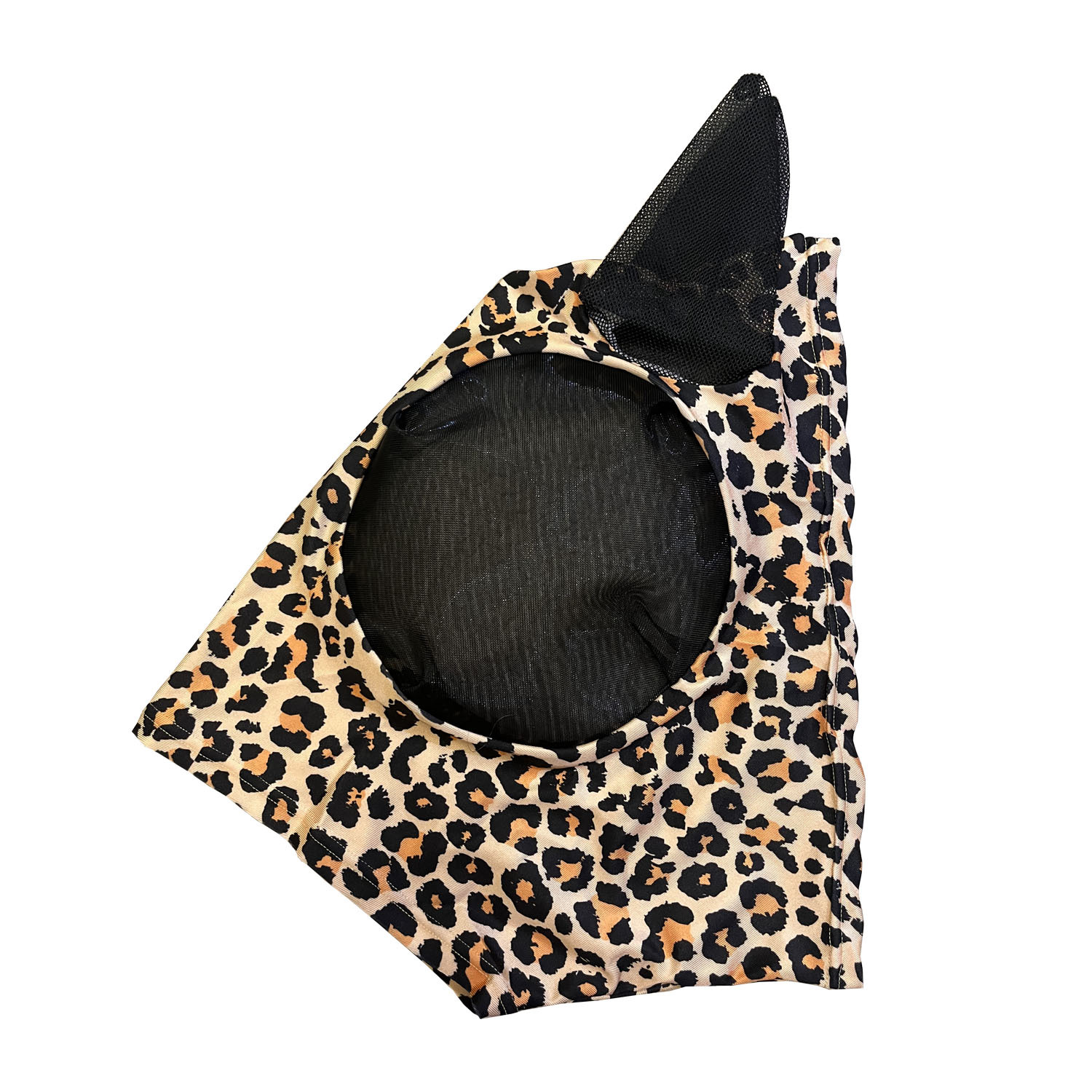 Title 3, Breathable Leopard Print Horse Mask Anti-mosquito