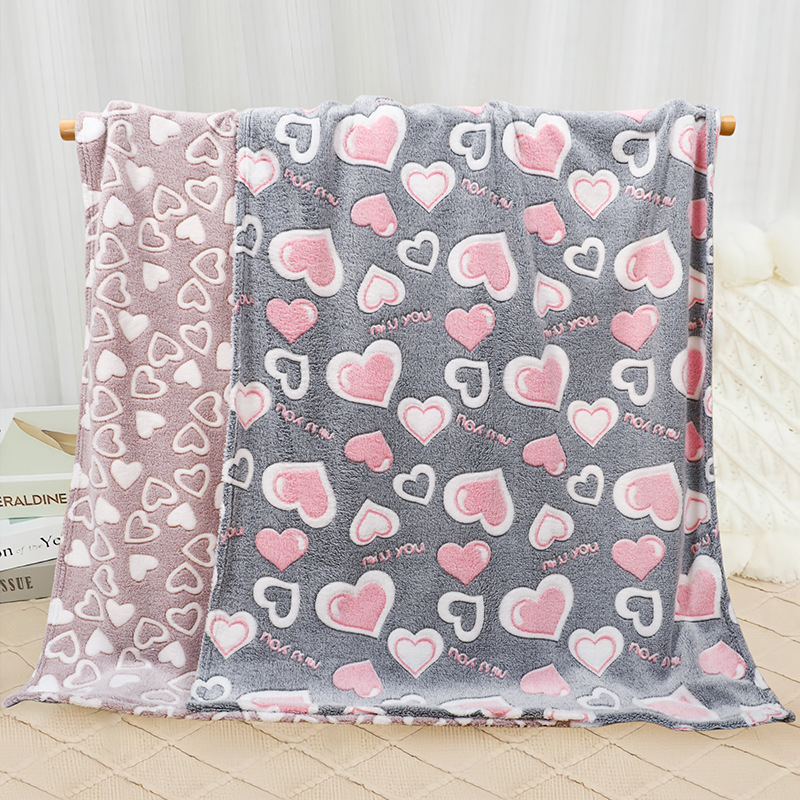 Childrens Flannel Blanket, Thickened Kindergarten Nap Blanket For Babies