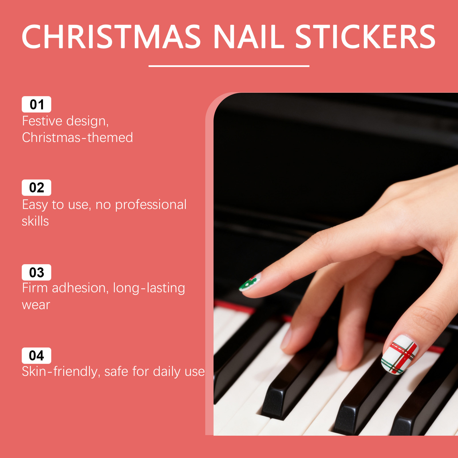 Soft Gel Nail Sticker Set 4