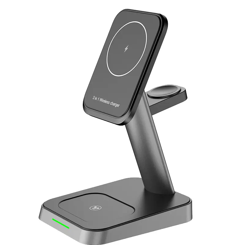 Mobile Phone Vertical Wireless Charger Watch Three-in-one