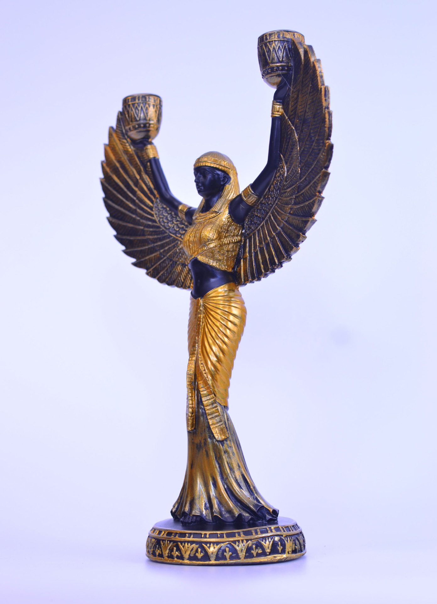 Title 1, Egyptian Goddess Sculptured Ornaments Modern Mi...