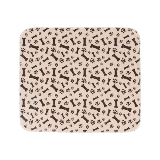 Popular Urinal Pad For Pet Printing Dog Training Household Feeding Mat Brown And Black Bones - Shop at LoveMi