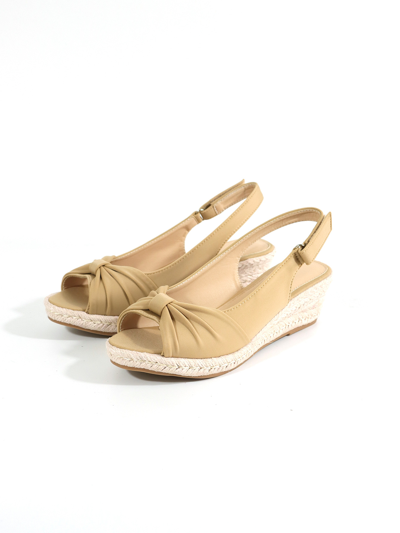 Open-Toe Wedge Sandals
