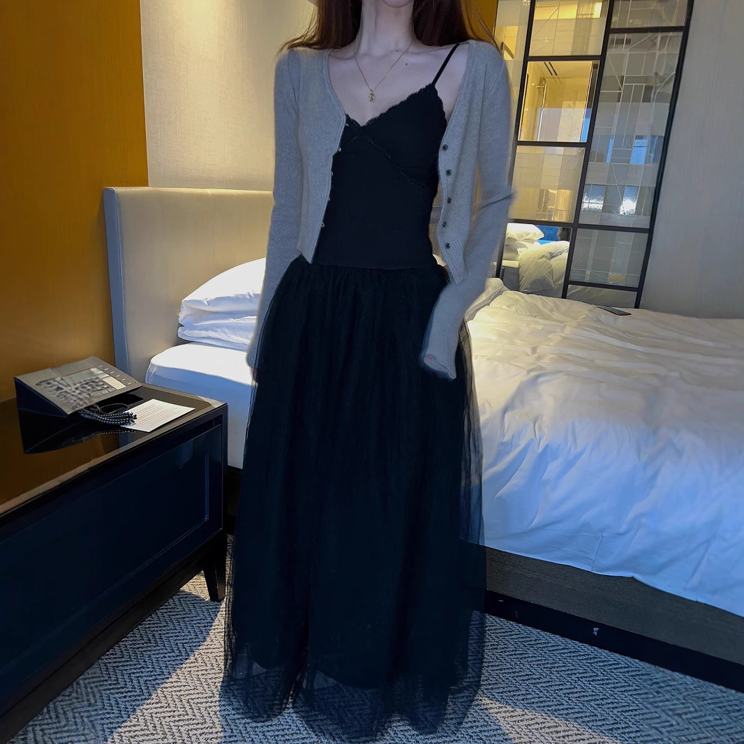 New Versatile Princess-style Strap Dress For Women