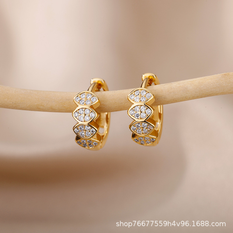 Geometric Hoop Earrings For Women