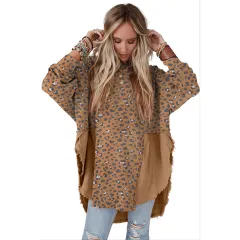 Women's Mid-length Loose Belly-covering Long-sleeved T-shirt - Lc25125279 P1720 - View 1