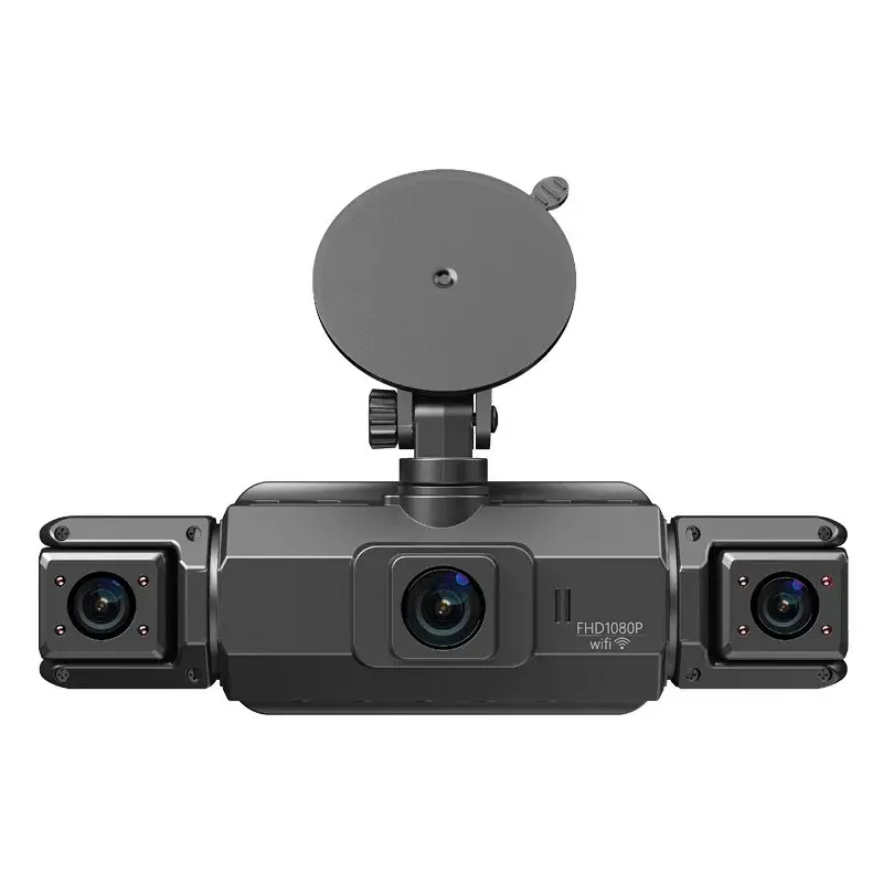 The 4K 1080P HD Dashcam Supports Smartphone Connectivity