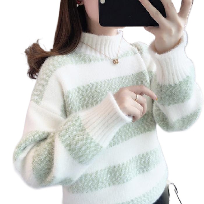 Raw Sweater Female Loose Outer Wear