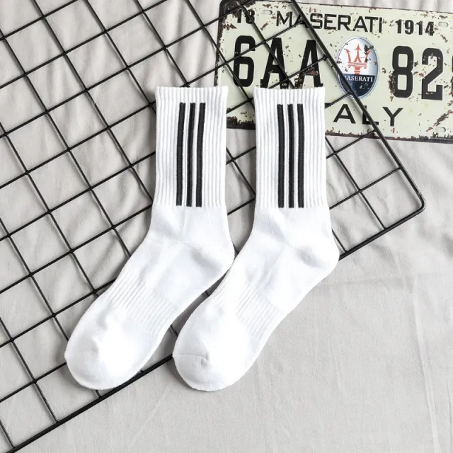 Basketball High top Thicker Sweat absorbent Breathable Exercise Towel Athletic High top Trendy Pure Cotton Socks Style 5 - Shop at LoveMi