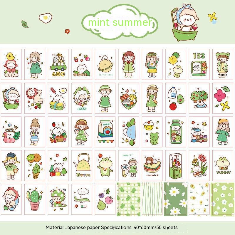 Mint Summer 50 Pieces