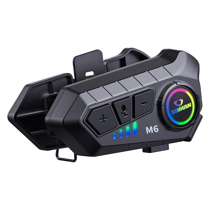 Motorcycle Helmet Bluetooth Headset Ultra-long Life Battery HD Sound Quality