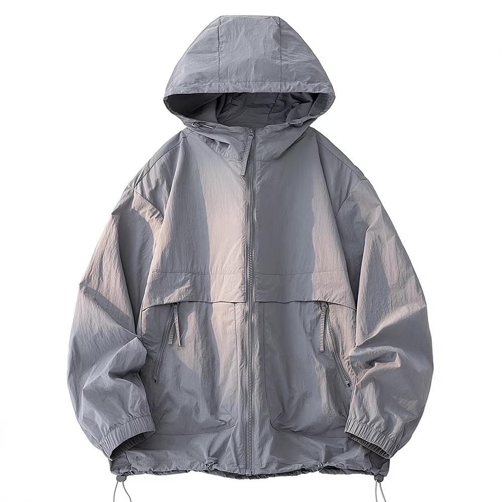 Summer Ice-Silk UV-Protective Hooded Sun-Protective Jacket For Men