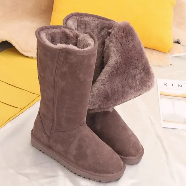 Fleece lined Thickened Winter Korean Style Winter Gray - Shop at LoveMi