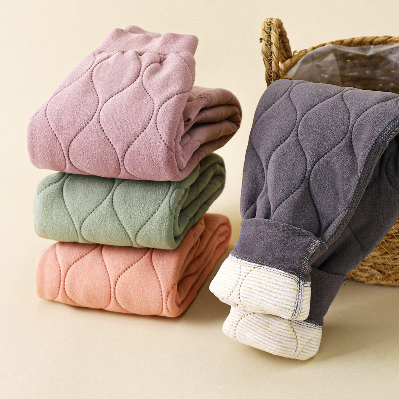 Cotton Padded Thickened Cotton Pants Girls Leggings Students Crawler Wholesale