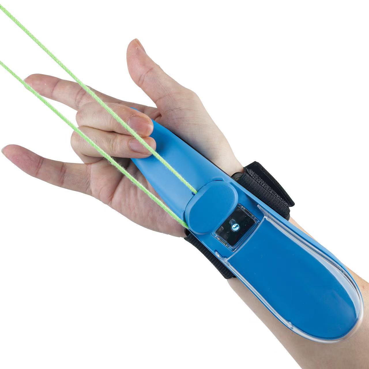 The Worlds First String-Launching Web-Shooter With Glow-in-the-Dark Slingshot