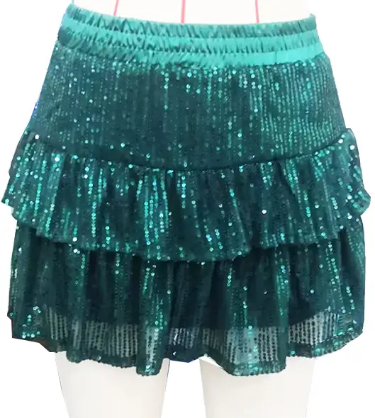 European And American Sequin Party Club Skirt, Mini Skirt