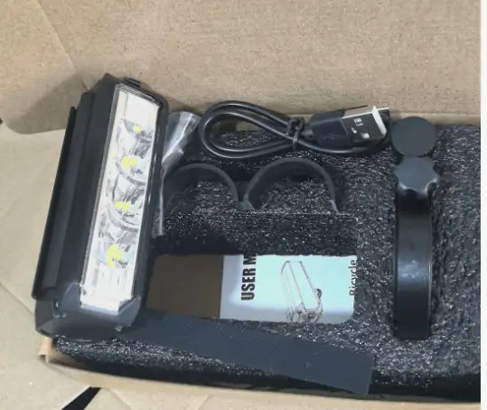 Aluminum Alloy USB-Rechargeable Cycling Light
