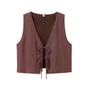 Reddish Brown Vest