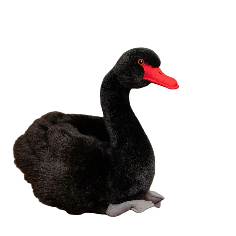 Fashion Cartoon Black Swan Doll Plush Toys