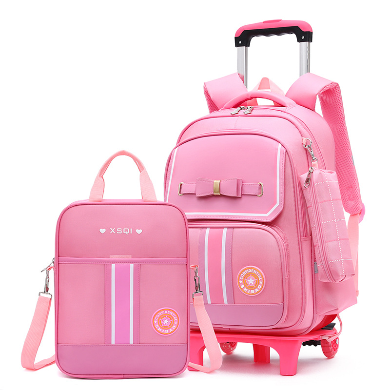 Two Wheel Pink Handbag