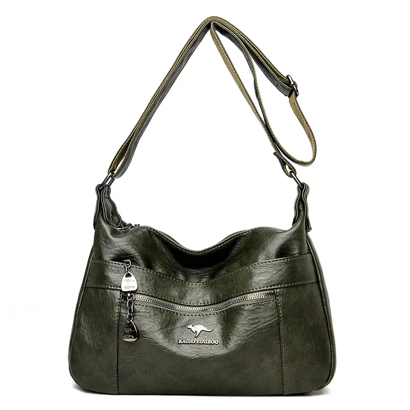 Casual Single-shoulder Large-capacity Women's Bag - Green