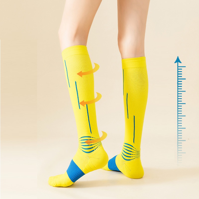 Exercise Muscle Energy Slim-fit Over-the-kneel Fitness Sports Compression Stockings