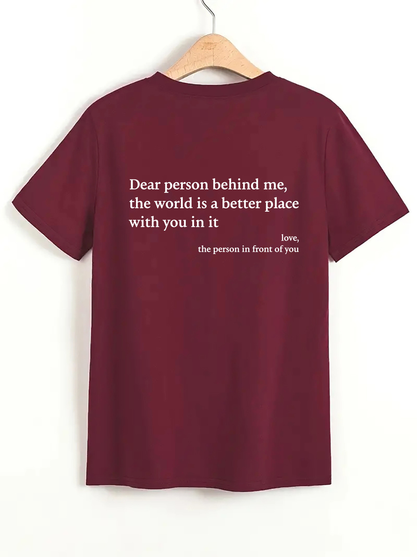 Plain Letter Jacket Round Neck Short Sleeve