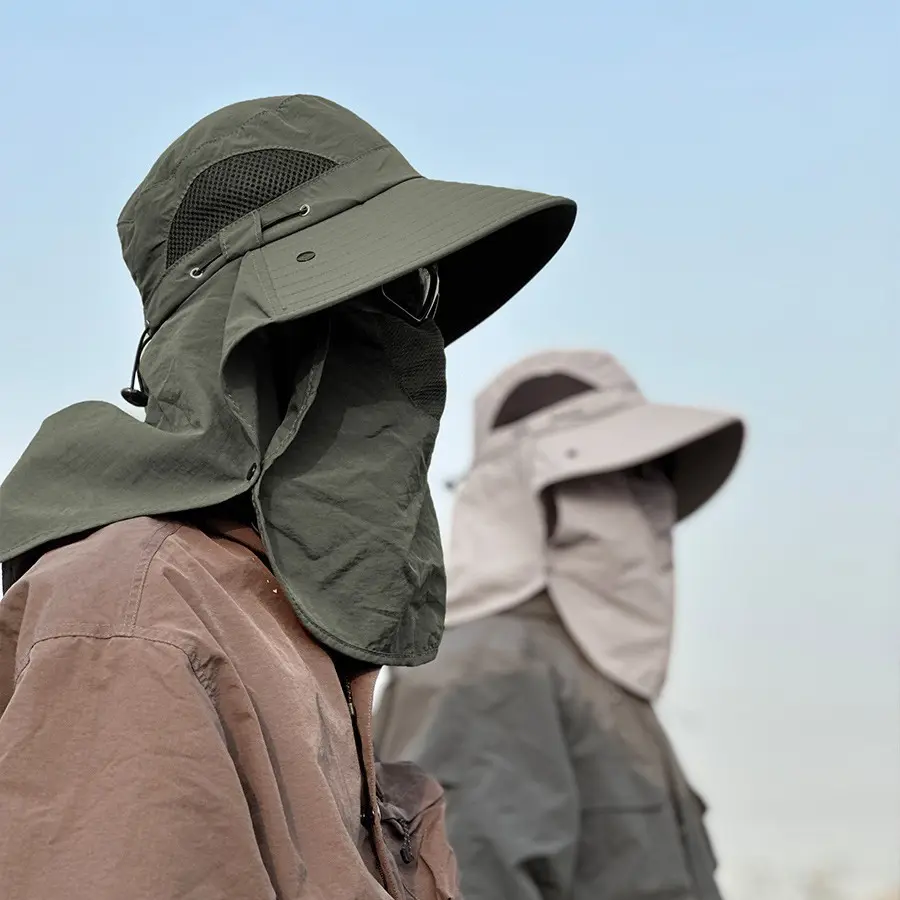 Outdoor Fishing Cap Protection Bucket Hat UV