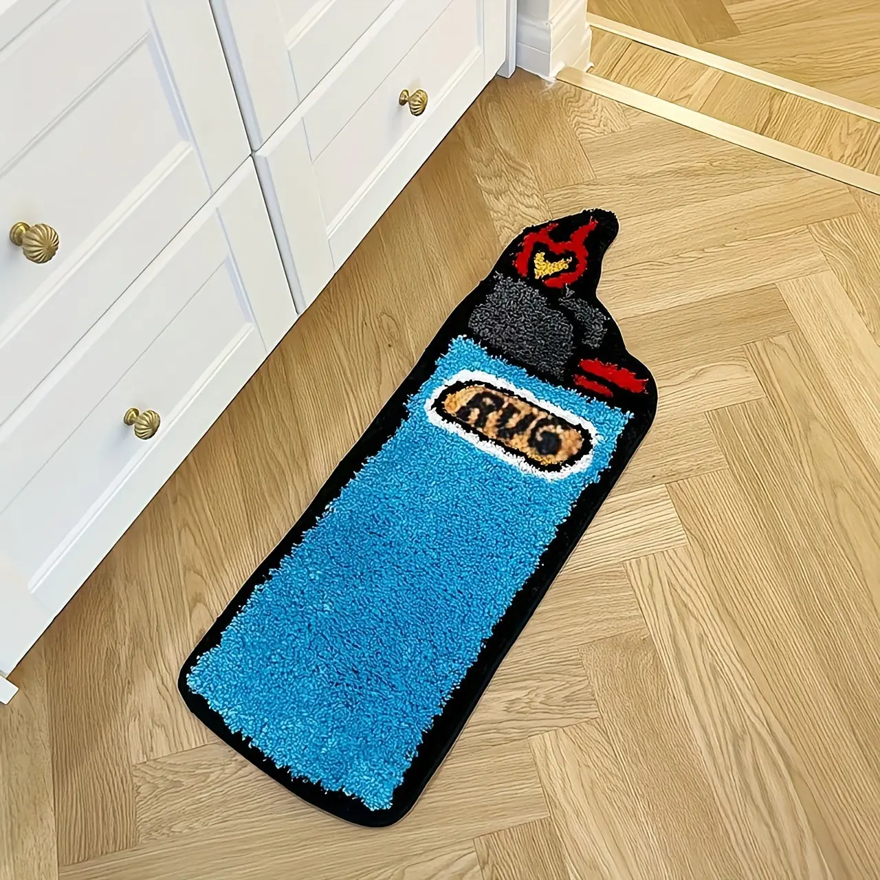American-style Creative Irregular Shaped Cashmere Look Floor