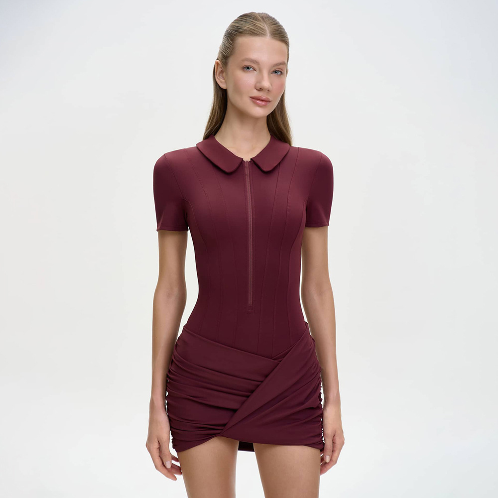 Women's Solid Color Versatile Fashionable Cropped Slimming Jumpsuit