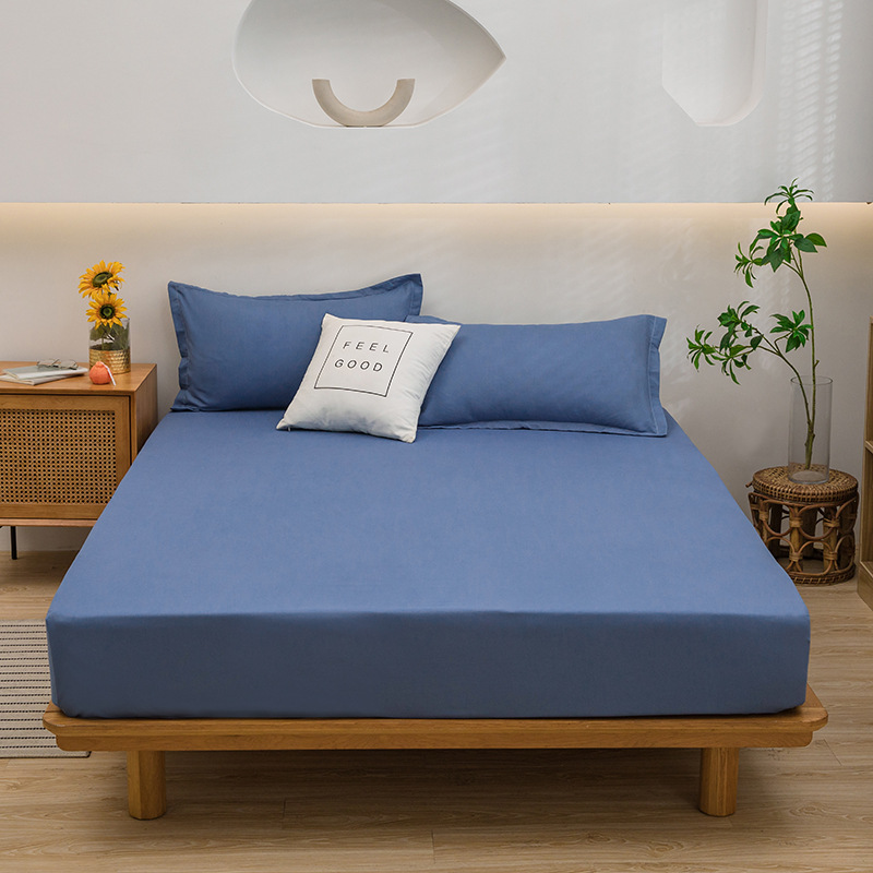Solid Color Four-Piece Bedding Set, picture 7 of 12